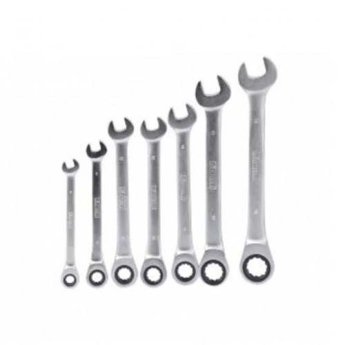 LLAVE COMB. C RACHET 7PCS 8-19MM ZG-UYUSTOOLS